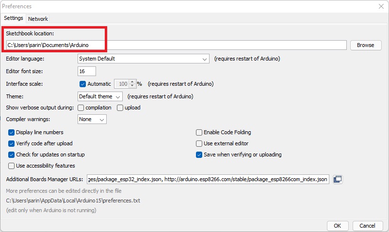Cài SPIFFS esp32 trên Windows