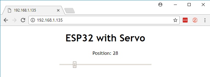 Xây dựng Web Server điều khiển ESP32 Servo