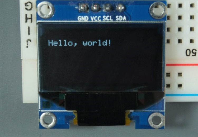 Hiển thị Hello World trên màn hình OLED ESP32