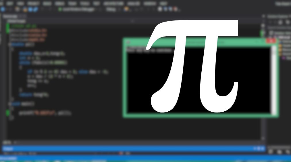 Số Pi trong C là gì?