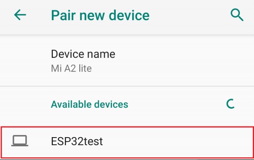 Kết nối Bluetooth ESP32 với điện thoại