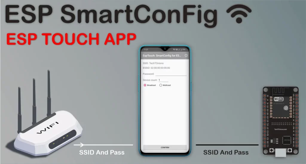 Cách sử dụng ESP32 SmartConfig với Arduino IDE
