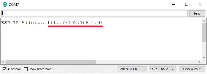 Demo dự án ESP32 Web Server - Bật tắt LED bằng công tắc tạm thời